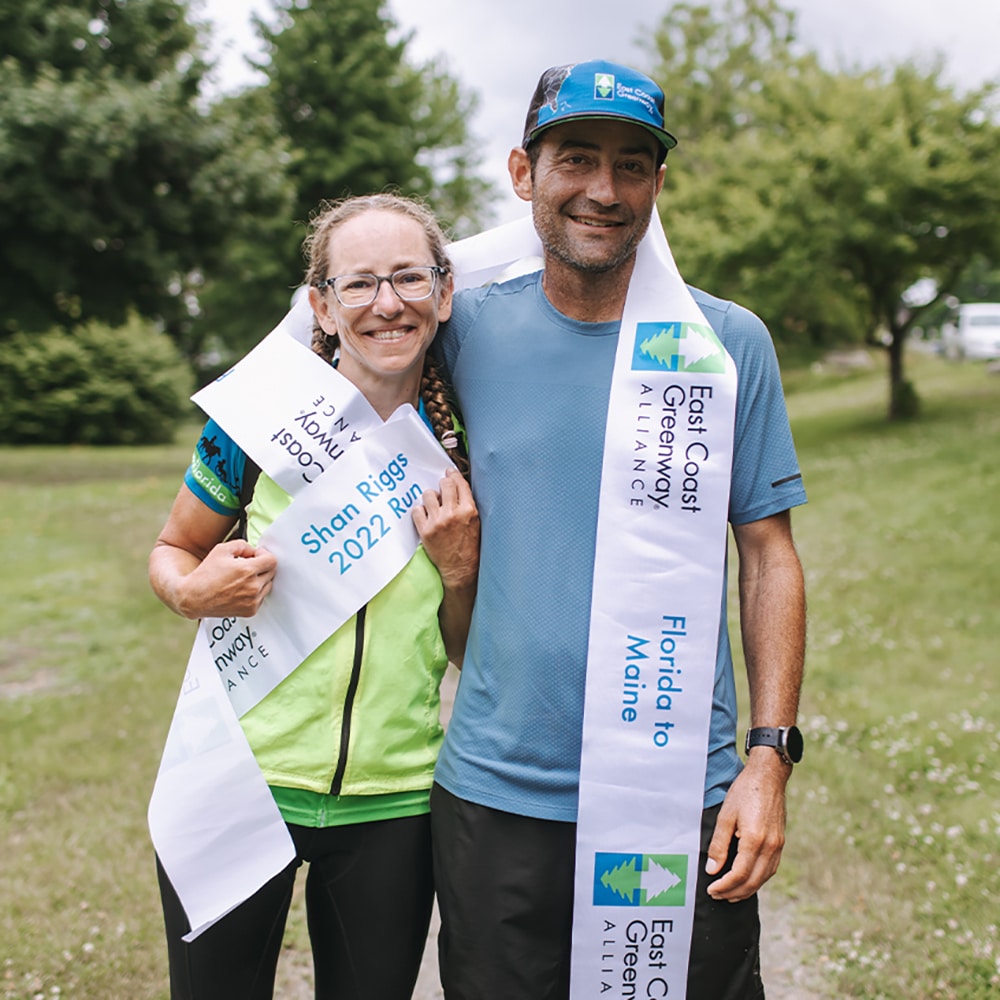 Smiling Greenway travelers