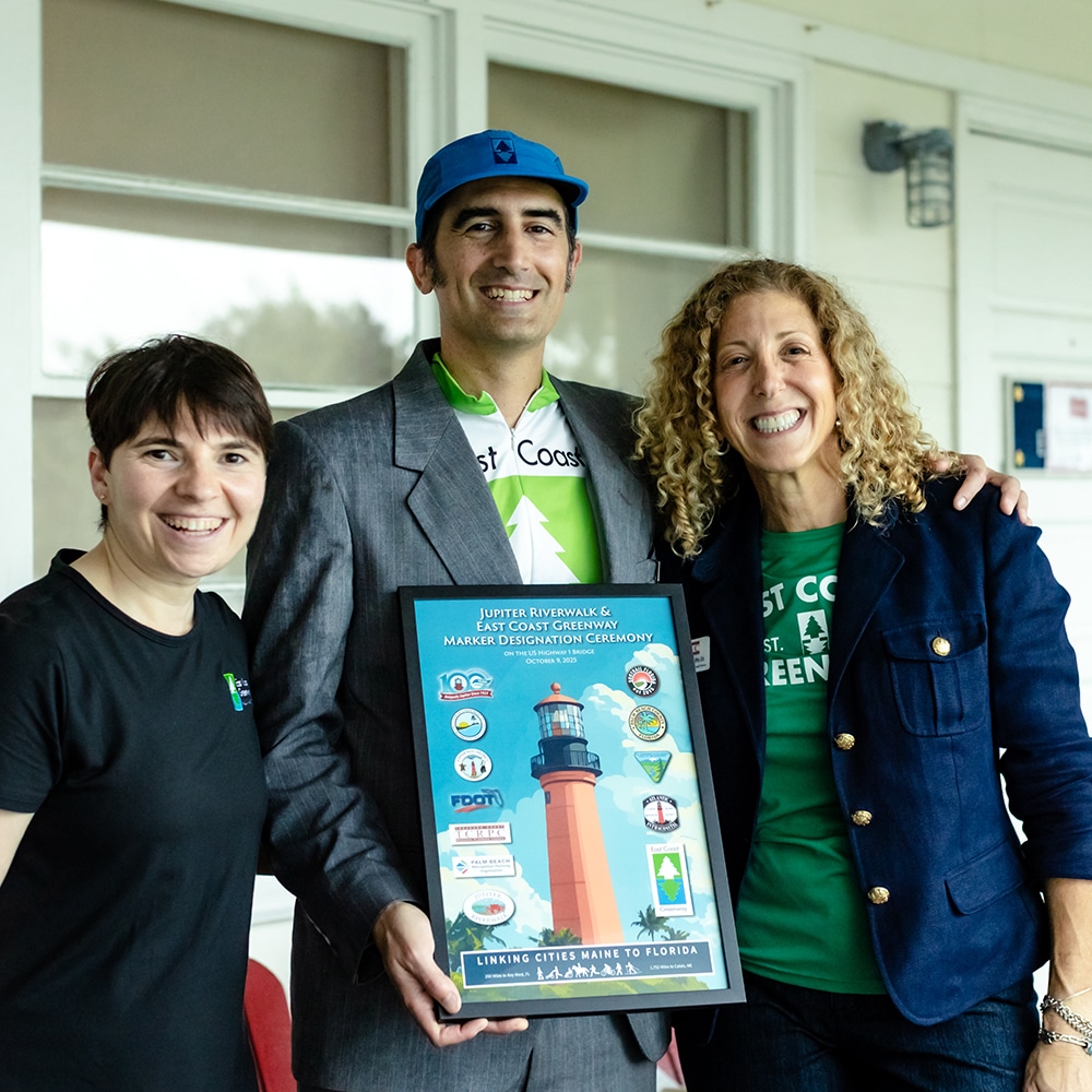 Smiling staff members in Florida