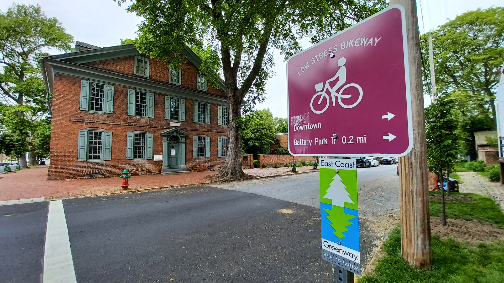 New Castle County Sign