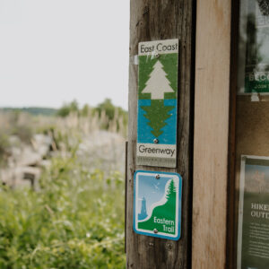 East Coast Greenway sign