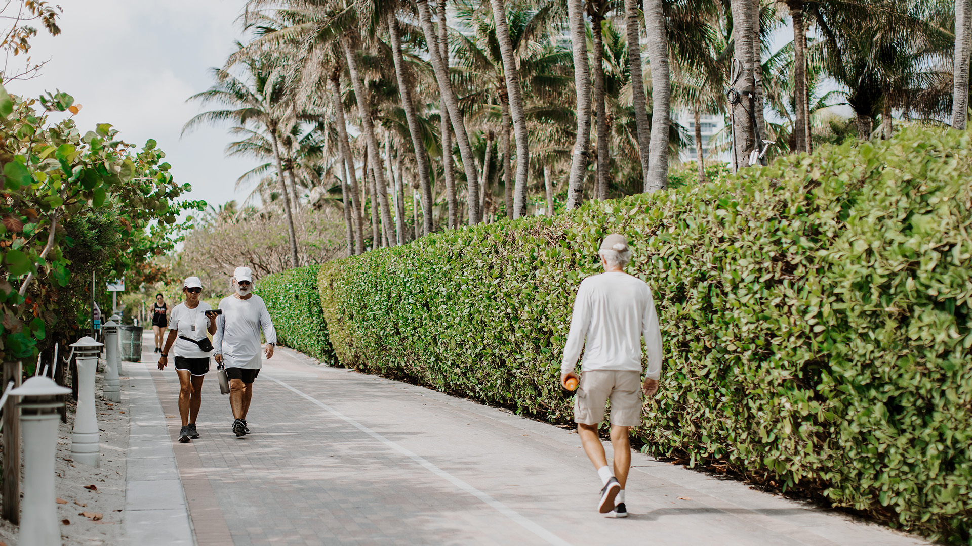 Miami Beach walking