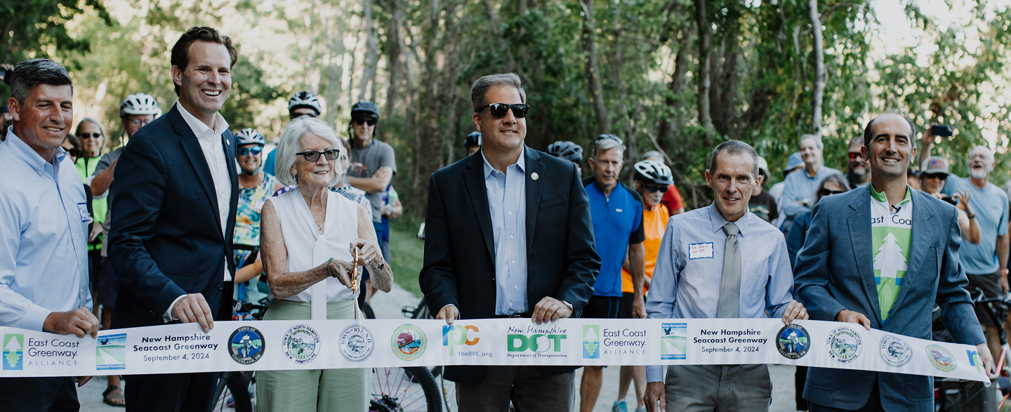 Trail opening.