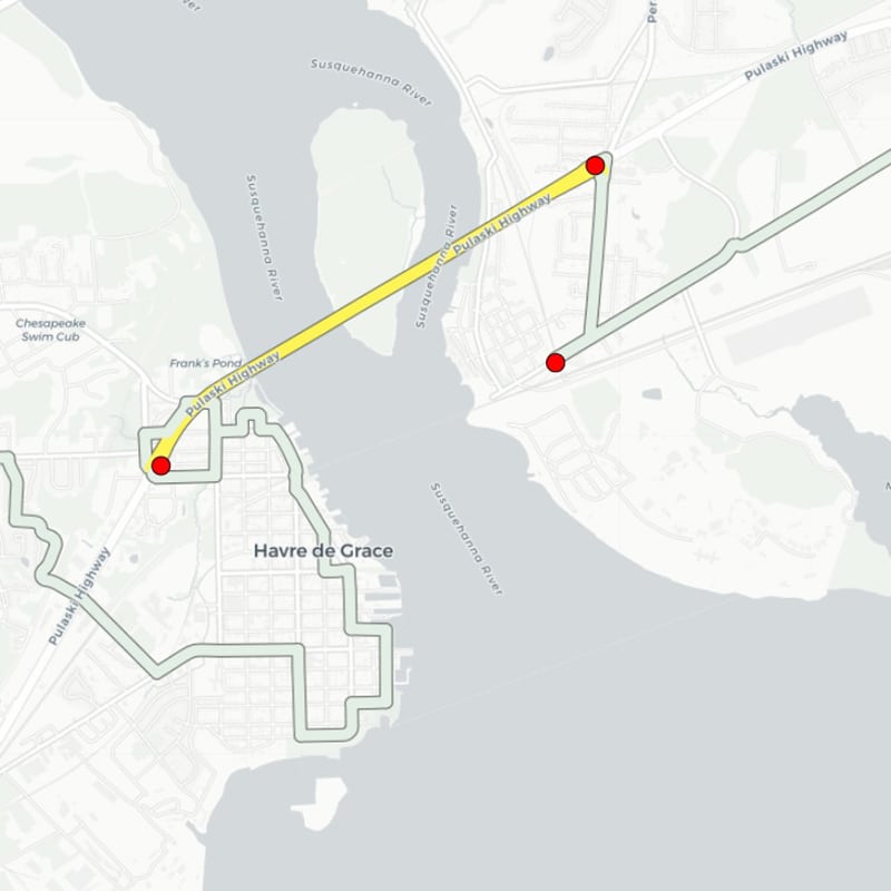 Susquehanna Crossing Map