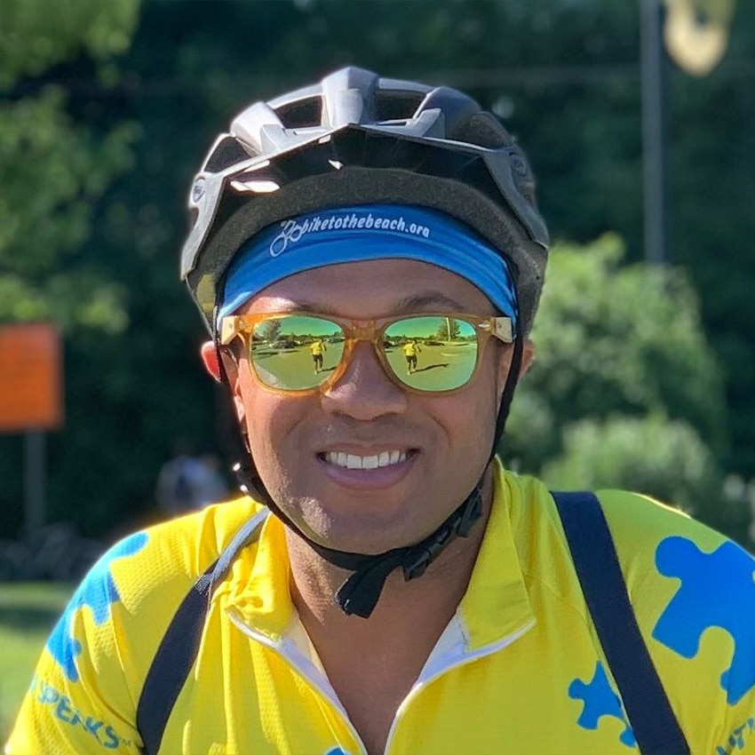 Benjamin Dalley Headshot with helmet on