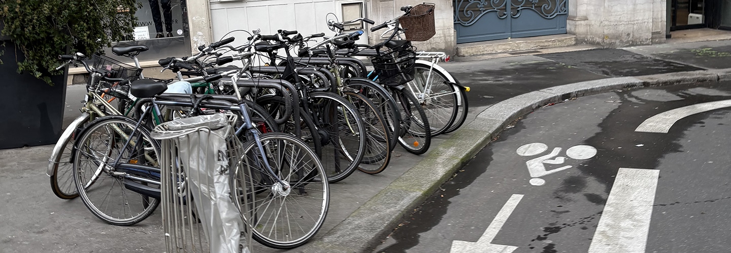 Bike Rack in Paris