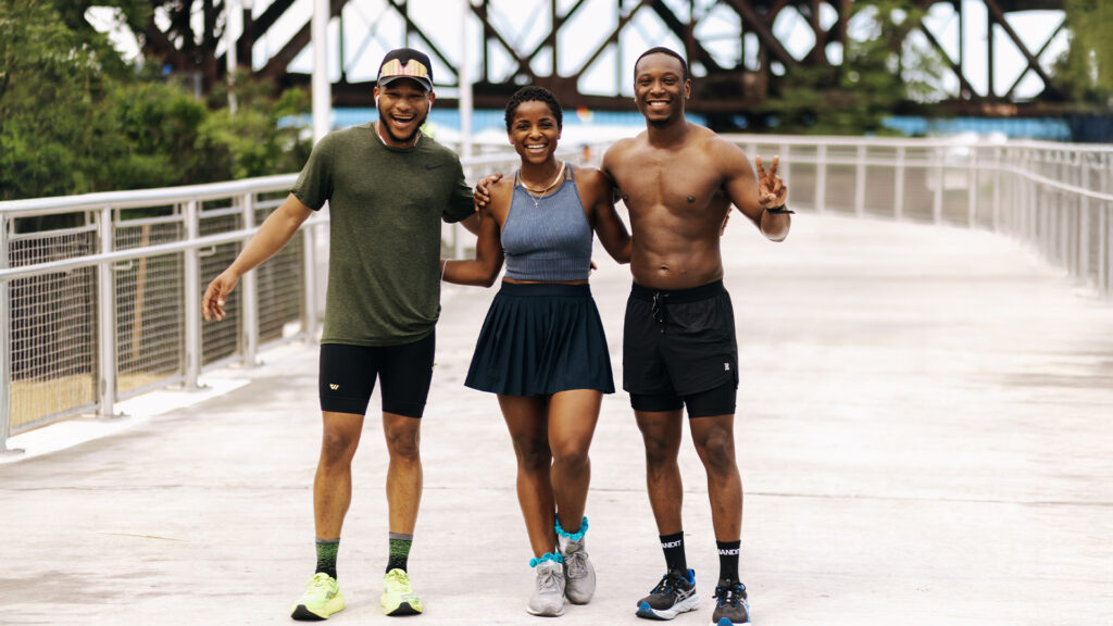 Runners in Philadelphia